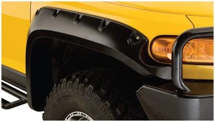 Bushwacker 07-14 Toyota FJ Cruiser Pocket Style Flares 4pc - Black - GUMOTORSPORT