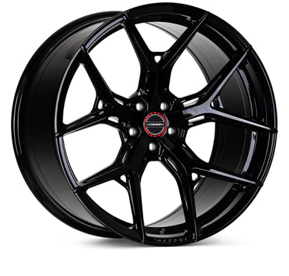 Vossen HF-5 22x10.5 / 5x130 / ET20 / Deep Face -84.1 - Gloss Black