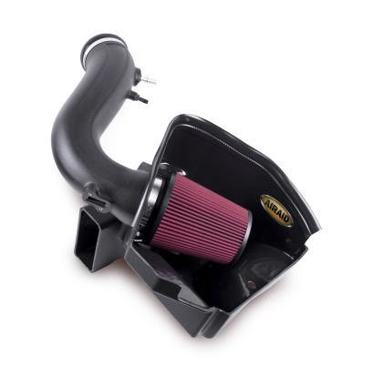 Airaid 11-14 Ford Mustang 3.7L V6 MXP Intake System w/ Tube (Dry / Red Media) - GUMOTORSPORT