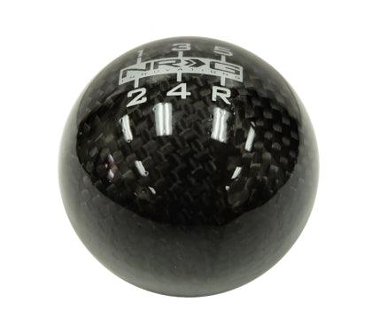 NRG Universal Ball Style Shift Knob - Heavy Weight 480G / 1.1Lbs. - Black Carbon Fiber (5 Speed) - GUMOTORSPORT
