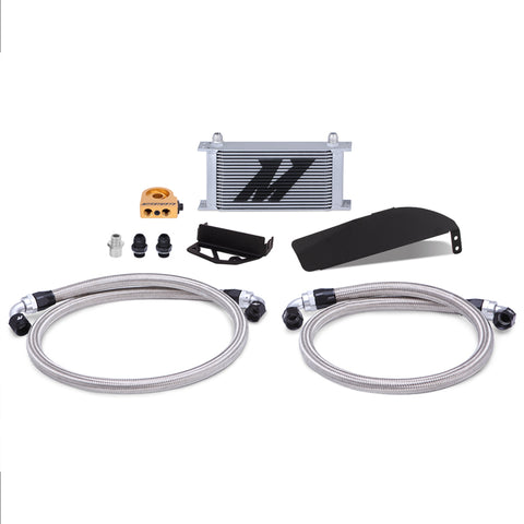 Mishimoto 2017 - 2021 Honda Civic Type R Direct Fit Oil Cooler Kit - Silver