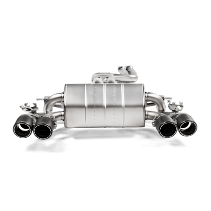 Akrapovic 2018 - 2020 BMW M2 Competition F87N (Excl 16-17 M2) Slip-On Line (Titanium) w/Carbon Fiber Tips - GUMOTORSPORT