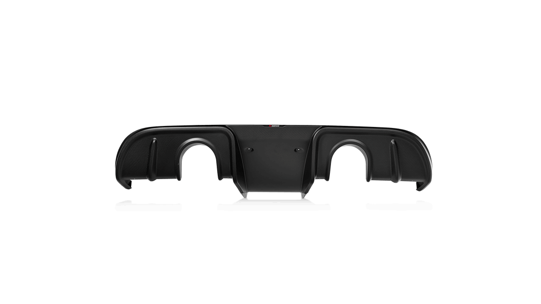 Akrapovic 2020+ Porsche Cayman GT4 (718) Rear Carbon Fiber Diffuser - Matte