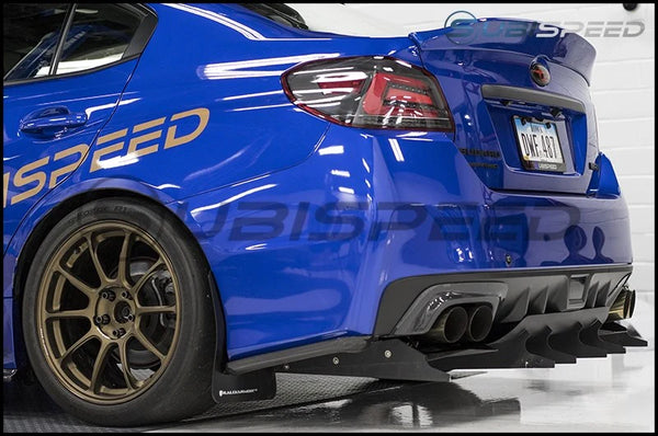 OLM High Point Paint Matched Duckbill Spoiler World Rally Blue 2015+ WRX STI