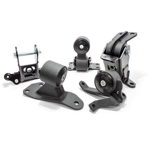 Innovative 06-11 Civic K-Series Black Steel Mounts 85A Bushings (Not K24 Trans) - GUMOTORSPORT