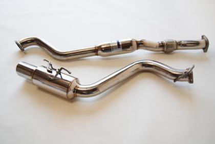 Invidia 2008 - 2014 WRX / 2008 - 2010  STi Hatch N1 Stainless Steel Tip Cat-back Exhaust - GUMOTORSPORT