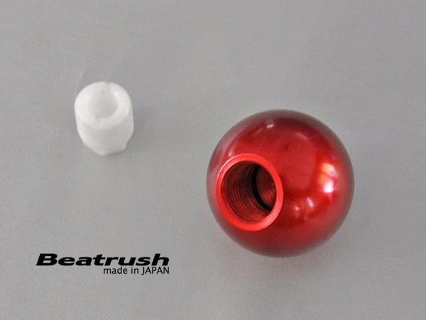 Beatrush Type-Q 45mm Aluminum Shift Knob Red M10x1.25 - Universal