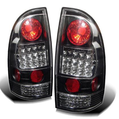 Spyder Toyota Tacoma 05-15 LED Tail Lights Black ALT-YD-TT05-LED-BK - GUMOTORSPORT