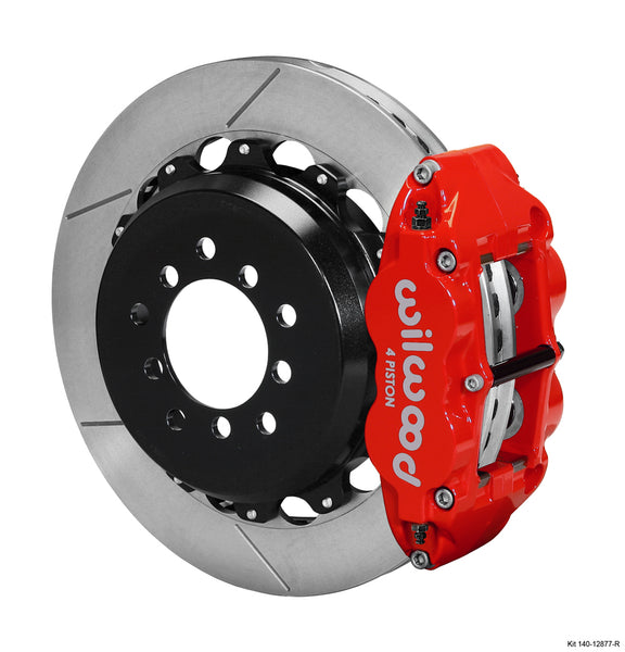 Wilwood Narrow Superlite 4R Rear Brake Kit 12.88in Red 2013 + FRS / BRZ / Toyota 86  w/Lines