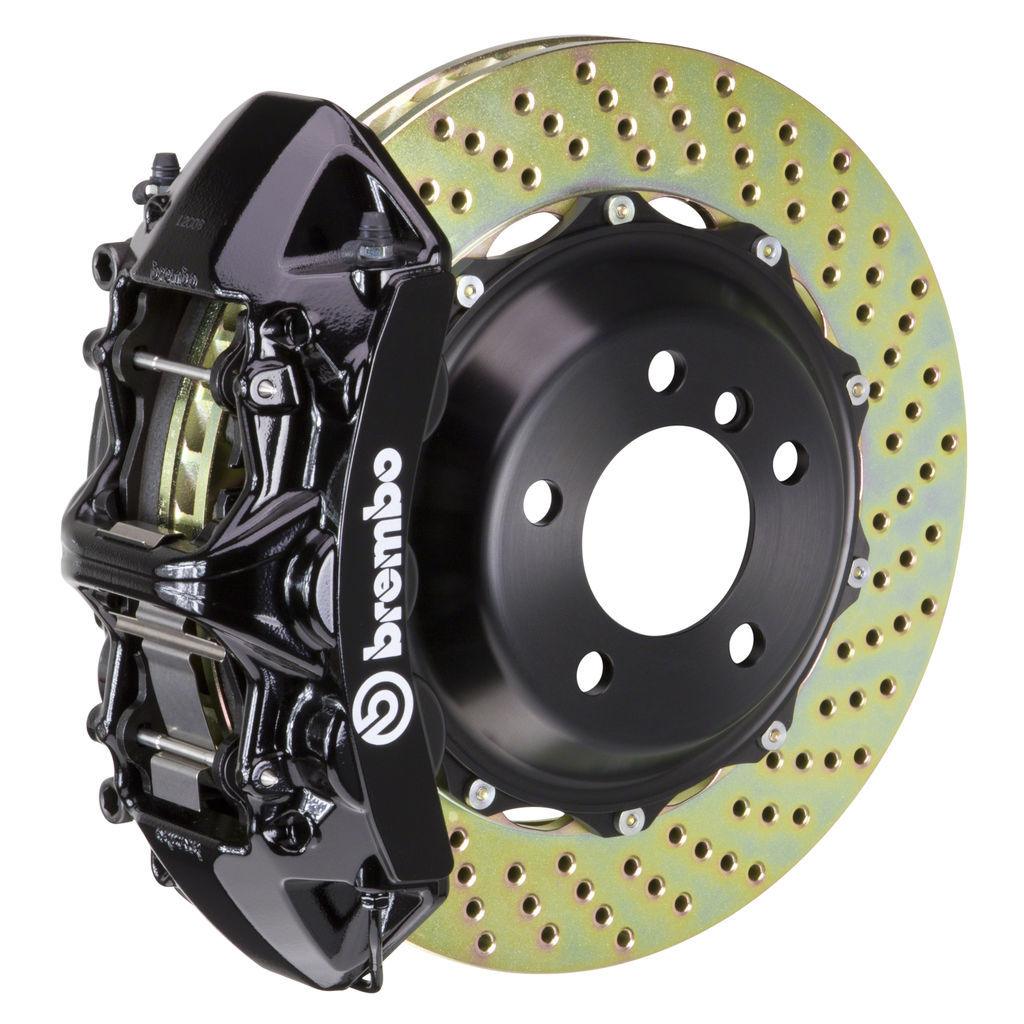 Brembo GT Kit 355x32 2-Piece Black Drilled 6 Piston 12+ FR-S, 12+ BRZ, Front, - GUMOTORSPORT