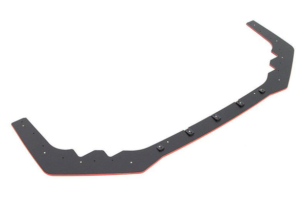 Maxton Design Racing Front Splitter Black w/ Red Accent - Subaru WRX / STI 2015-2021 - GUMOTORSPORT