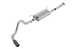 Borla 2016-2022 Toyota Tacoma Cat-Back Exhaust System S-Type With Black Tips Part # 140680BC - GUMOTORSPORT