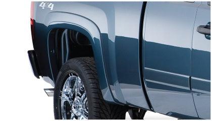 Bushwacker 07-13 Chevy Silverado 1500 Fleetside OE Style Flares 4pc 69.3in Bed - Black - GUMOTORSPORT