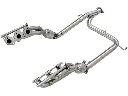 aFe Twisted Steel Headers & Y-Pipe Stainless Steel 2012-2015 Toyota Tacoma V6 4.0L - GUMOTORSPORT