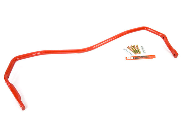 UMI Performance 78-88 GM G-Body 1in Solid Rear Sway Bar ( Red / Black )
