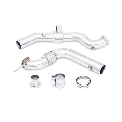 Mishimoto 15+ Ford Mustang 2.3L EcoBoost Downpipe w/ Catalytic Converter - GUMOTORSPORT