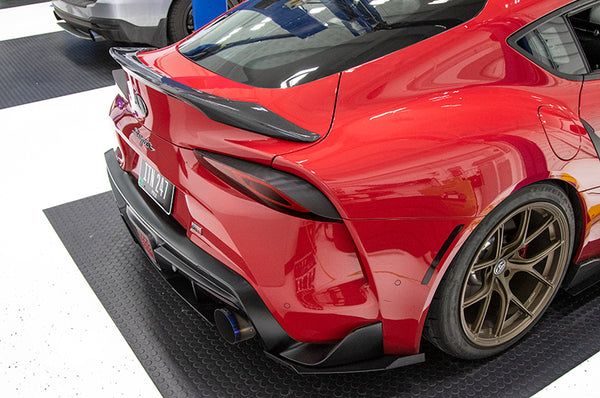 Carbon Reproductions TR Style Duckbill Spoiler - 2020 + Supra - GUMOTORSPORT