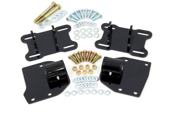 UMI Performance 68-72 GM A-Body LSX Motor Mounts ( Red / Black )