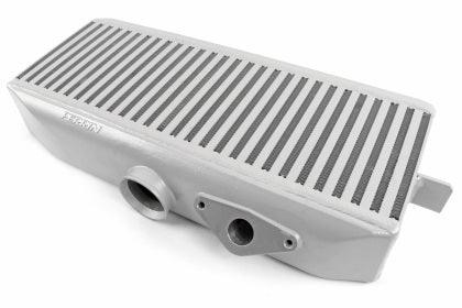 Perrin 2008 - 2021 Subaru STI Top Mount Intercooler (TMIC) - Black / Silver - GUMOTORSPORT