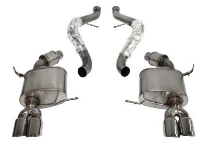 Corsa 08-12 BMW M3 Convertible E93 Polished Sport Cat-Back Exhaust - GUMOTORSPORT