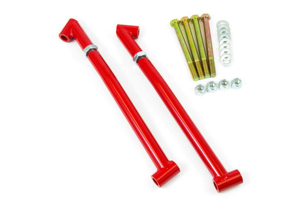 UMI Performance 68-72 GM A-Body Control Arm Reinforcements/Frame Braces ( Red / Black )