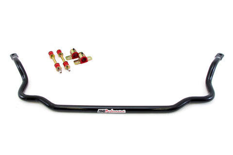 UMI Performance 64-72 GM A-Body / 1970 - 1981 Camaro / Firebird 1-1/4in Solid Front Sway Bar - Black