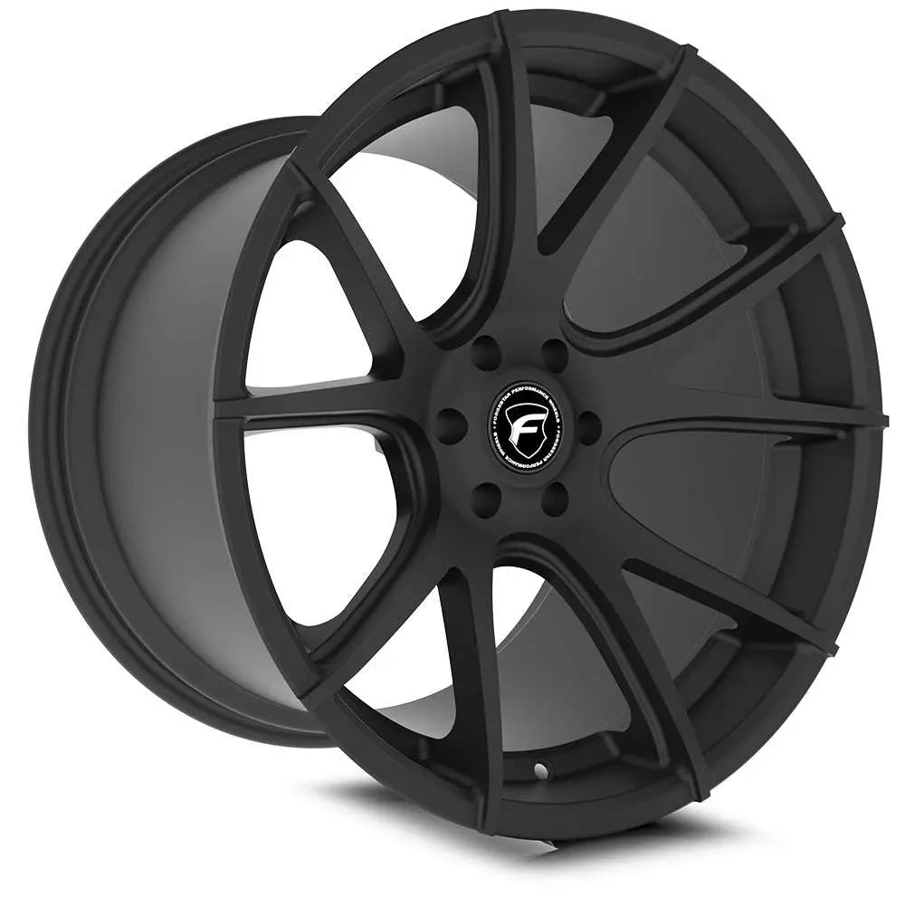 Forgestar CF5V 20x9 / 5x114.3 BP / ET35 / 6.4in BS Satin Black Wheel