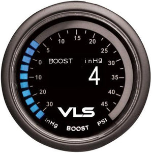 Revel VLS 52mm 30inHg-45PSI Digital OLED Boost Gauge - GUMOTORSPORT