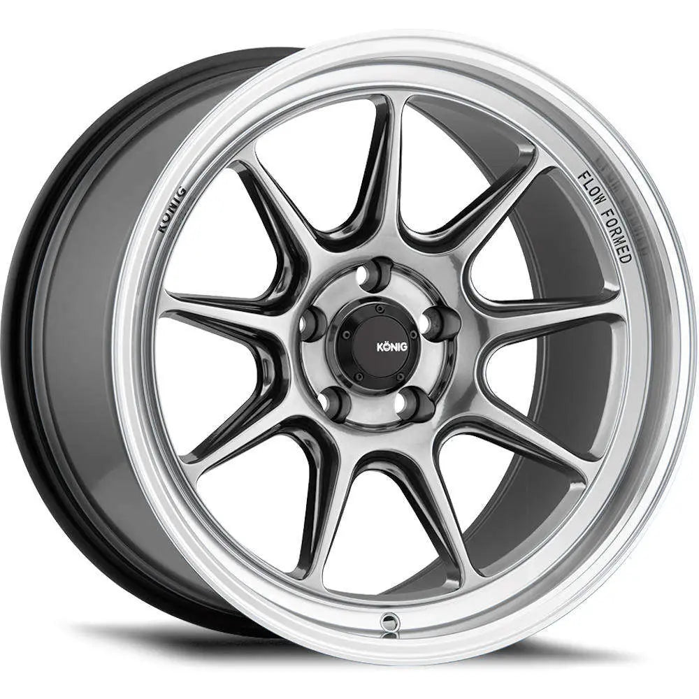 Konig Countergram 19x8.5 5x114.3 ET35 Hyper Chrome / Machined Lip