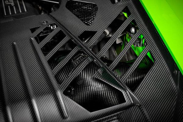 Eventuri Lamborghini Huracan - Matte Black Engine Cover Set - GUMOTORSPORT