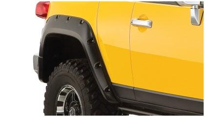 Bushwacker 07-14 Toyota FJ Cruiser Pocket Style Flares 4pc - Black - GUMOTORSPORT