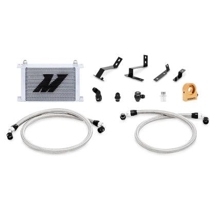 Mishimoto 2016+ Chevy Camaro SS Oil Cooler Kit w/ Thermostat - Silver - GUMOTORSPORT