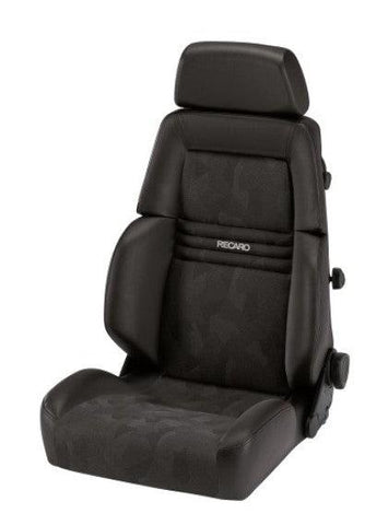 Recaro Expert S Seat - Black Leather/Black Artista - GUMOTORSPORT