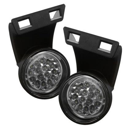 Spyder Dodge Ram 1500 94-01 LED Fog Lights w/swch ( not fit the turbo diesel)- Clear FL-LED-DRAM94-C - GUMOTORSPORT