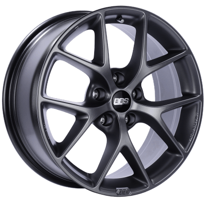 BBS SR 17x7.5 5x114.3 ET42 Satin Grey Wheel -82mm PFS/Clip Required - GUMOTORSPORT