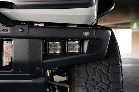 DV8 Offroad 2021 + Ford Bronco  Pocket Light Mount (Pair) 3in LED Pod Lights - GUMOTORSPORT