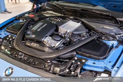 AWE Tuning BMW F8x M3/M4 S-FLO Carbon Intake - GUMOTORSPORT