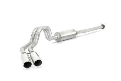 Gibson 15-19 Ford F-150 King Ranch 5.0L 3in/2.5in Cat-Back Dual Sport Exhaust - Stainless (gib69221) - GUMOTORSPORT