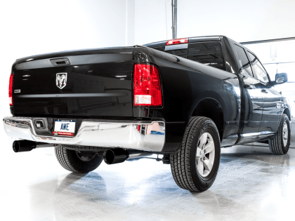 AWE Tuning 09-18 RAM 1500 5.7L (w/o Cutout) 0FG Dual Rear Exit Cat-Back Exhaust - Diamond Black Tips - GUMOTORSPORT