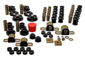 Energy Suspension 95-98 Nissan 240SX (S14) Black Hyper-Flex Master Bushing Set - GUMOTORSPORT