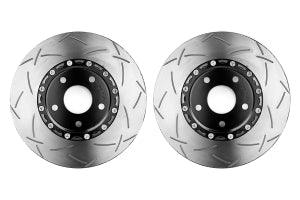 DBA 5000 Series T-Slot Slotted Rotor Pair Front - Subaru Models (inc. 2002-2014 WRX) - GUMOTORSPORT