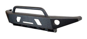 DV8 Offroad 05-15 Toyota Tacoma Front Bumper Winch Ready - Black Powdercoat - GUMOTORSPORT