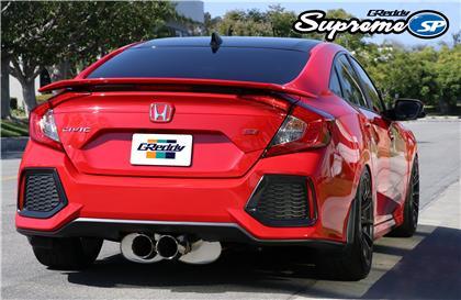 GReddy 2017+ Honda Civic SI Sedan Supreme SP Exhaust - GUMOTORSPORT