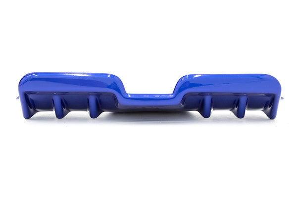 OLM A1 Style Paint Matched Rear Diffuser (World Rally Blue) - 15+ WRX / STI