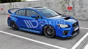 Maxton Design Textured Side Skirts - 2015+ WRX / 2015+ STI - GUMOTORSPORT