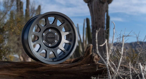 Method MR703 17x7.5 +50mm Offset 6x130 84.1mm CB Gloss Titanium Wheel - GUMOTORSPORT