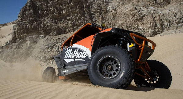 Method MR401 UTV Beadlock 15x7 4+3/+13mm Offset 4x136 106mm CB Matte Black w/BH-H24100 Wheel - GUMOTORSPORT