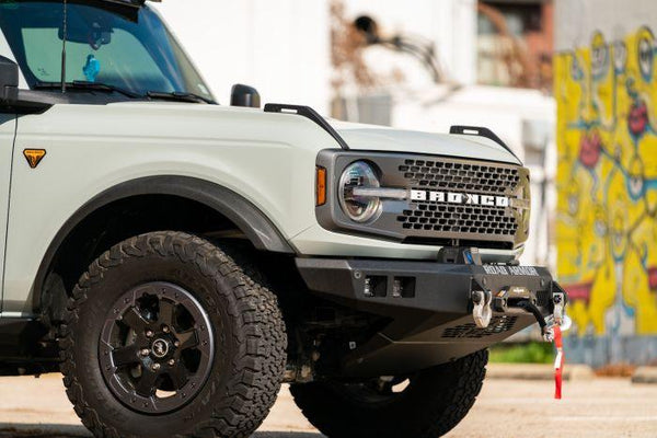 Road Armor 2021+ Ford Bronco Stealth Front Skid Plate - Tex Blk - GUMOTORSPORT