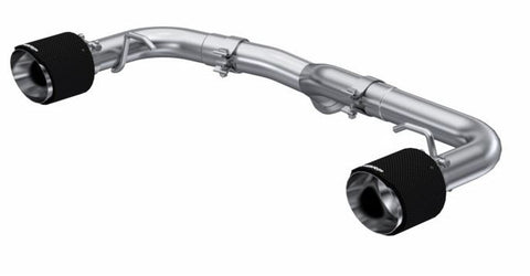 MBRP 2.5" Axle-Back Exhaust, 2022 Subaru BRZ / Toyota GR86 2.4L Dual Split Rear, T304 SS w/ Carbon Fiber Tips