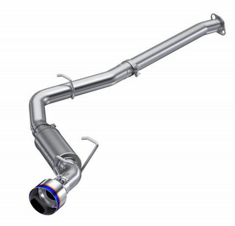 MBRP 3" Cat-Back, Single Rear Exit, 2012 - 2022 + Subaru BRZ/Toyota GR86/Scion FR-S, T304 Stainless Steel with BE Tips - GUMOTORSPORT